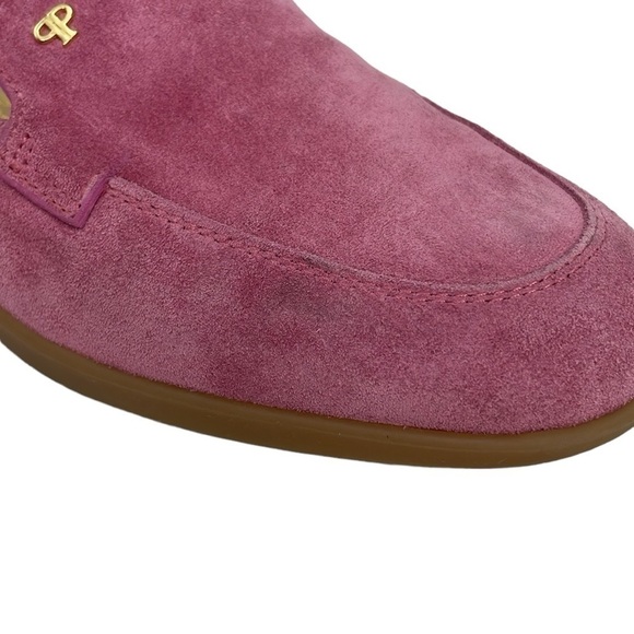 Pertti Palmroth Flats Women's 8 Pink Leather Slide On Loafer Shoe - Picture 10 of 14